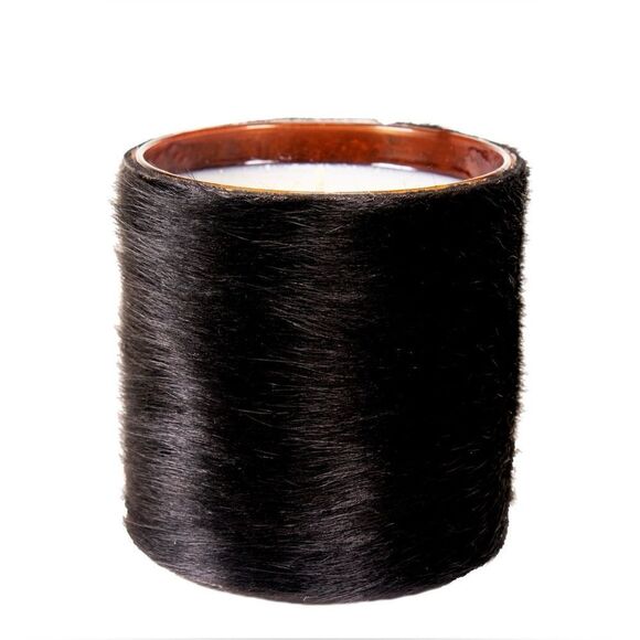 Dillon Luxury Candles "Wild Thing" Natural Hair on Hide, designer luxury…